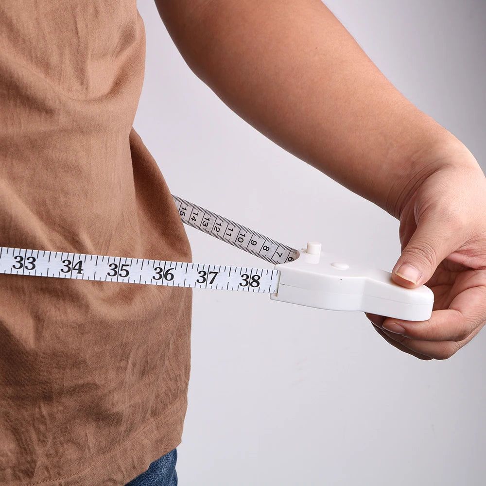150cm Measuring Tape Caliper For Fitness Accurate Tool Retractable Ruler Body Fat Weight Loss Measure Gauging Tool - ARCHE