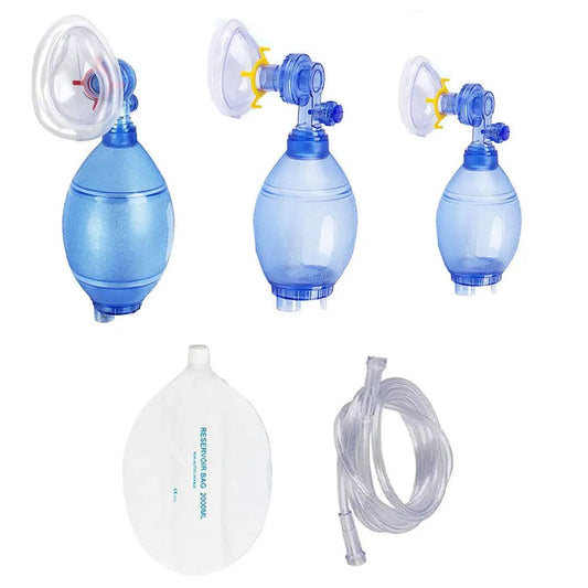First Aid Manual PVC Adult/Child/Infant Resuscitation Ambu Bags 2000ml/1600ml Reservoir Bag Emergency Self-help - ARCHE