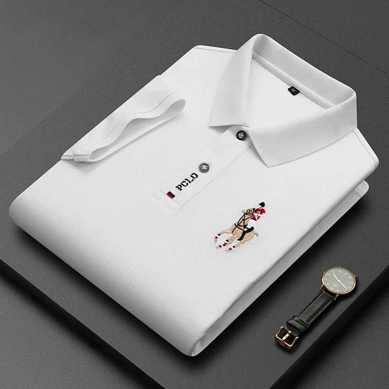 2024 Summer men's casual short sleeved polo shirt high-quality - ARCHE