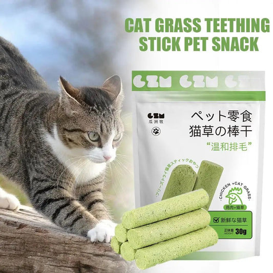 6/8pcs Cat Grass Teething Stick - ARCHE