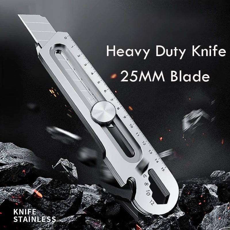 Aluminum Alloy 6 in 1 Pocket Utility Knife Multifunctional - ARCHE