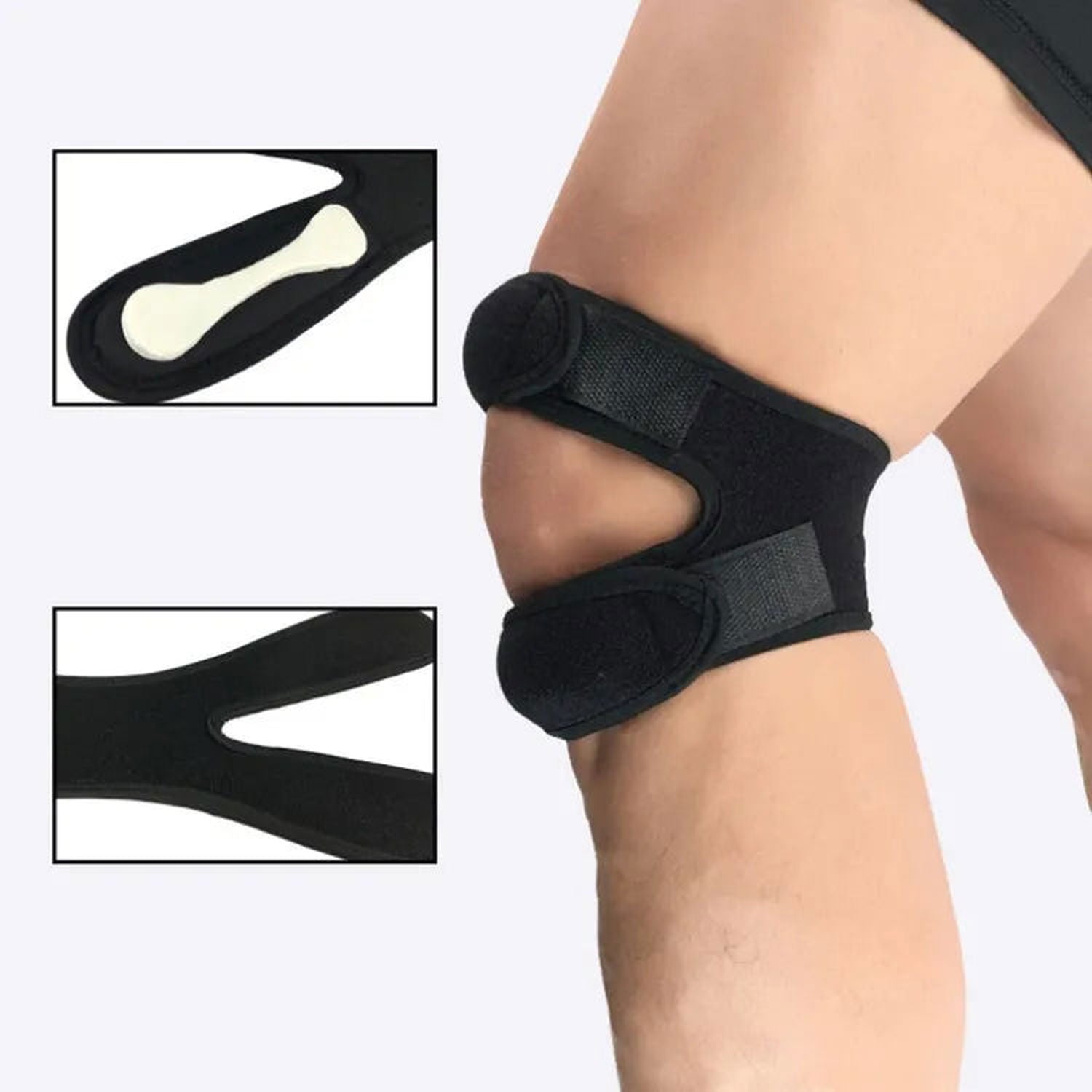 Brace Pad Protector Open Knee Wrap Band Fitness - ARCHE