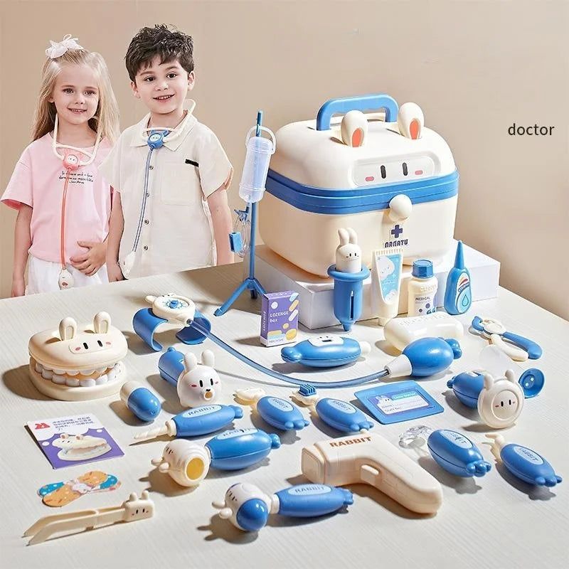 Cartoon Brain-Training Doctor Toys Medical Suitcase For Kids - ARCHE
