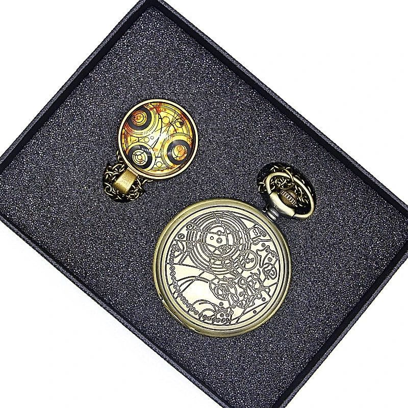 Classic Movie Theme Series Pocket Watch Chain Gift for Men Women with box - ARCHE