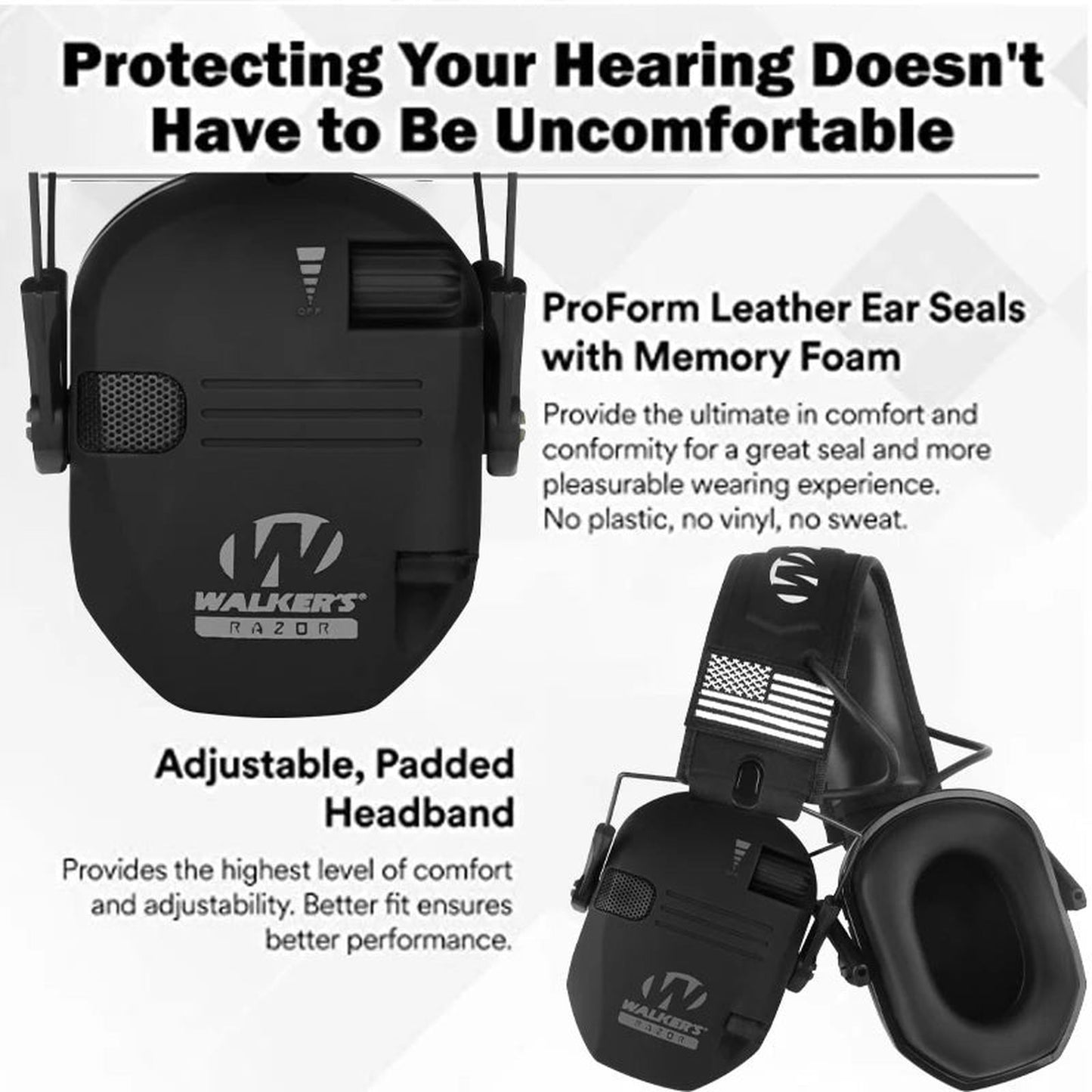 Foldable 2024 Tactical Electronic Shooting Earmuff Anti-noise Headphone - ARCHE