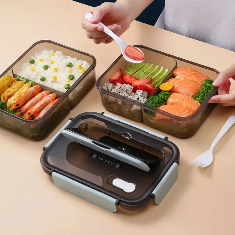 Transparent Lunch Box For Kids With Leak-Proof Microwave ARCHE