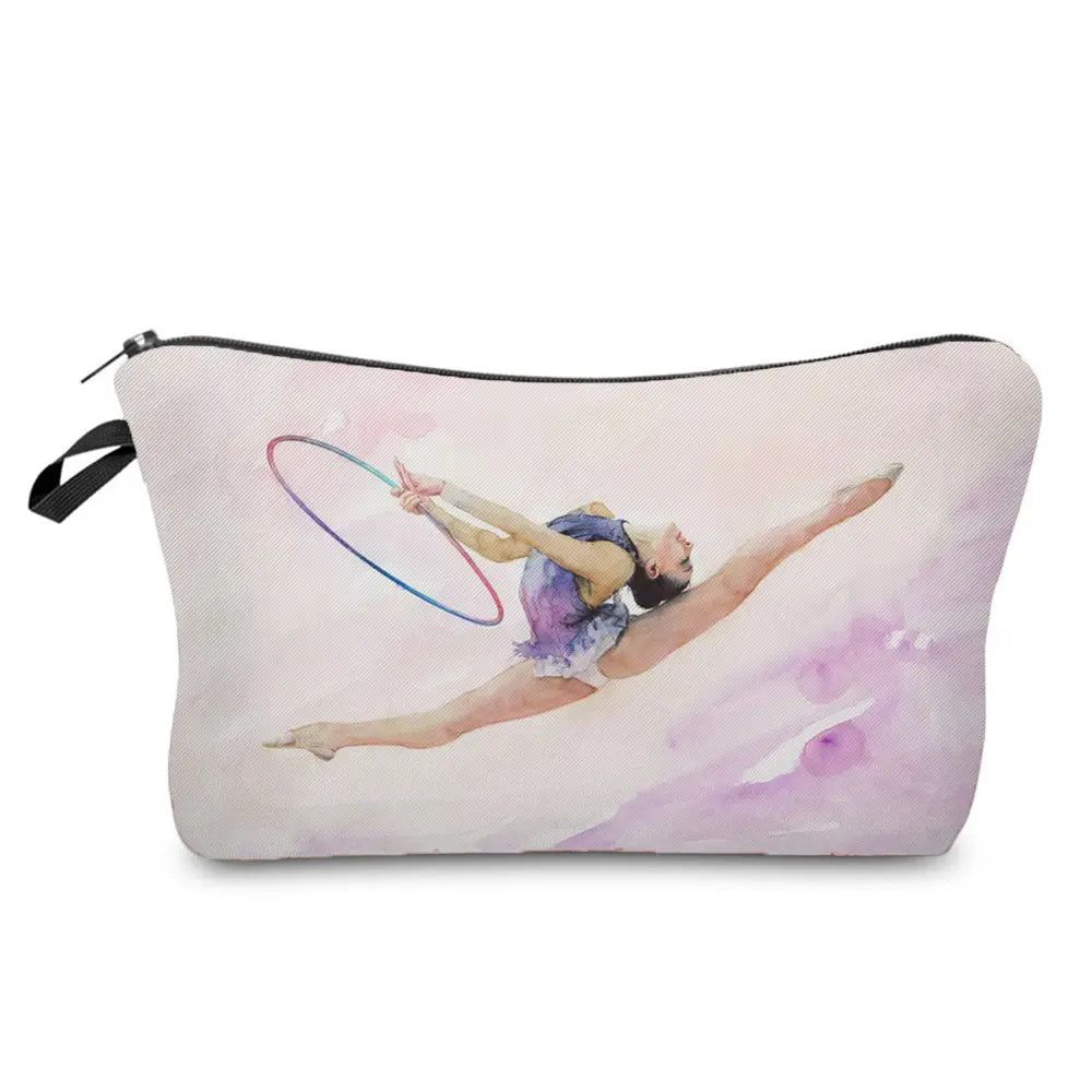 Rhythmic Gymnastics Print Women's Cosmetic Bag - ARCHE