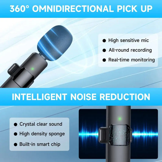Portable Audio Video Recording Mini Mic Microphone ARCHE