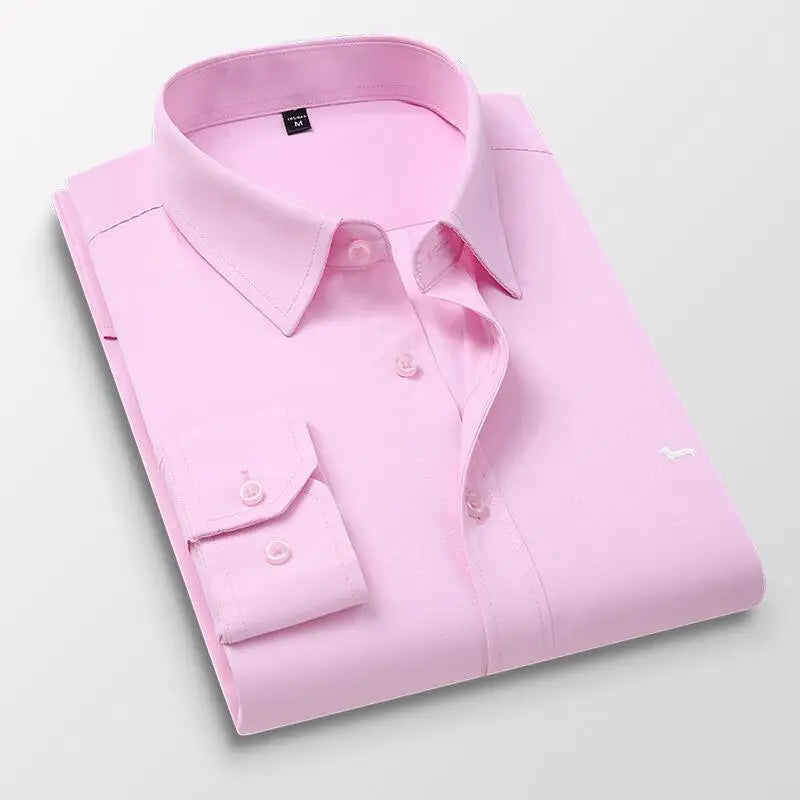 Brand Clothing Business Solid Men's Shirt-ARCHE