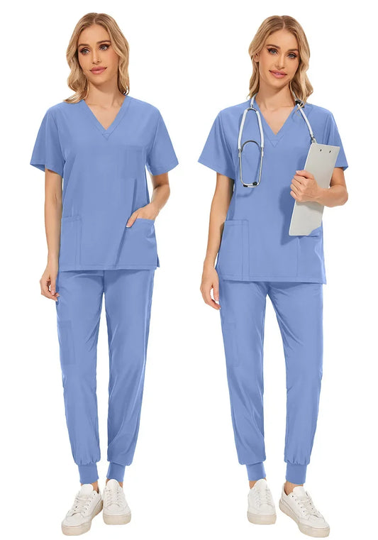 Slim Fit Medical Scrub Sets Hospital Surgery Gowns ARCHE