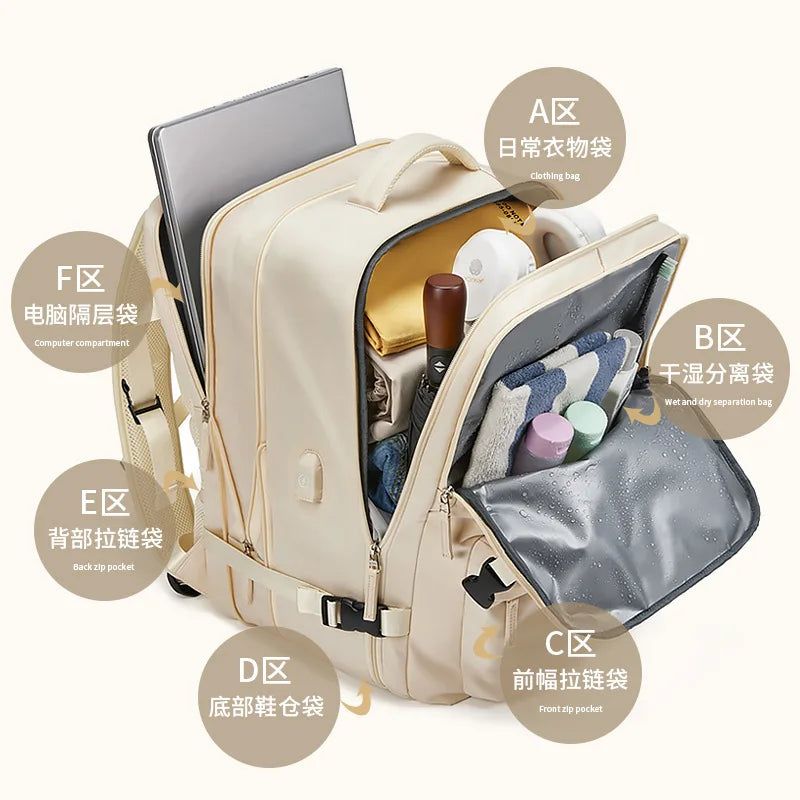 Travel Backpack Women Laptop Business Backpacks - ARCHE