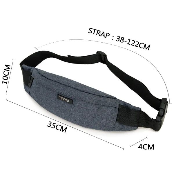 Waist Bag for Men Women Casual Bag for Belt Hip Pack - ARCHE